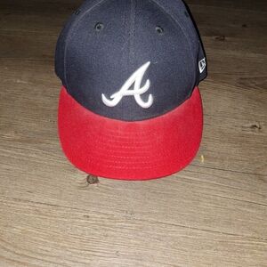 New Era Navy and Red Baseball Cap